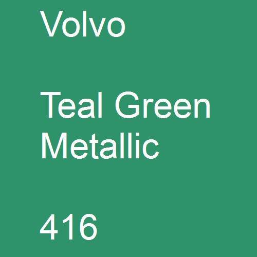 Volvo, Teal Green Metallic, 416.